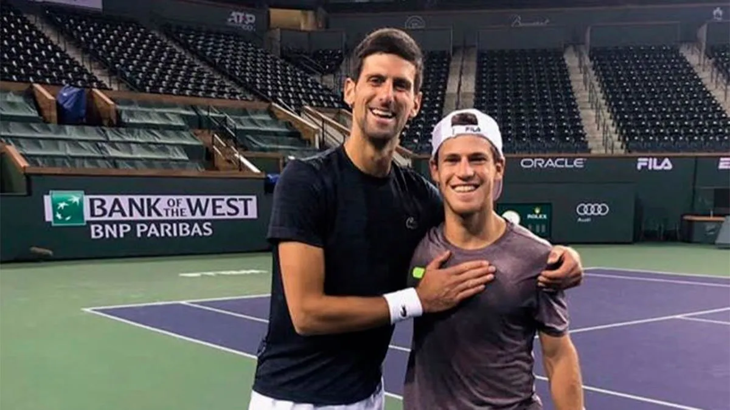 Diego Schwartzman perdió con Novak Djokovic