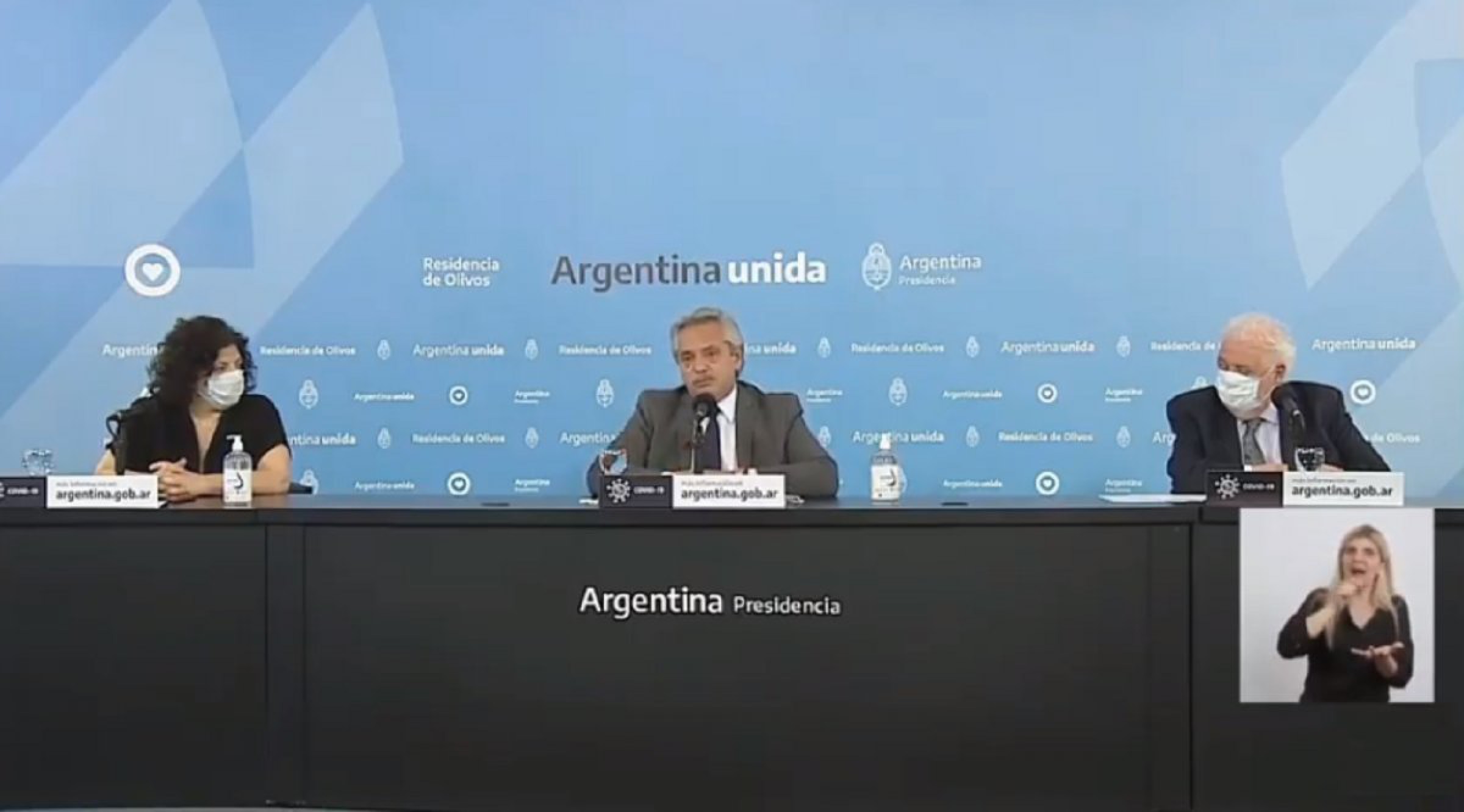 Alberto Fernández: “es hora de que el AMBA pase al Dispo”
