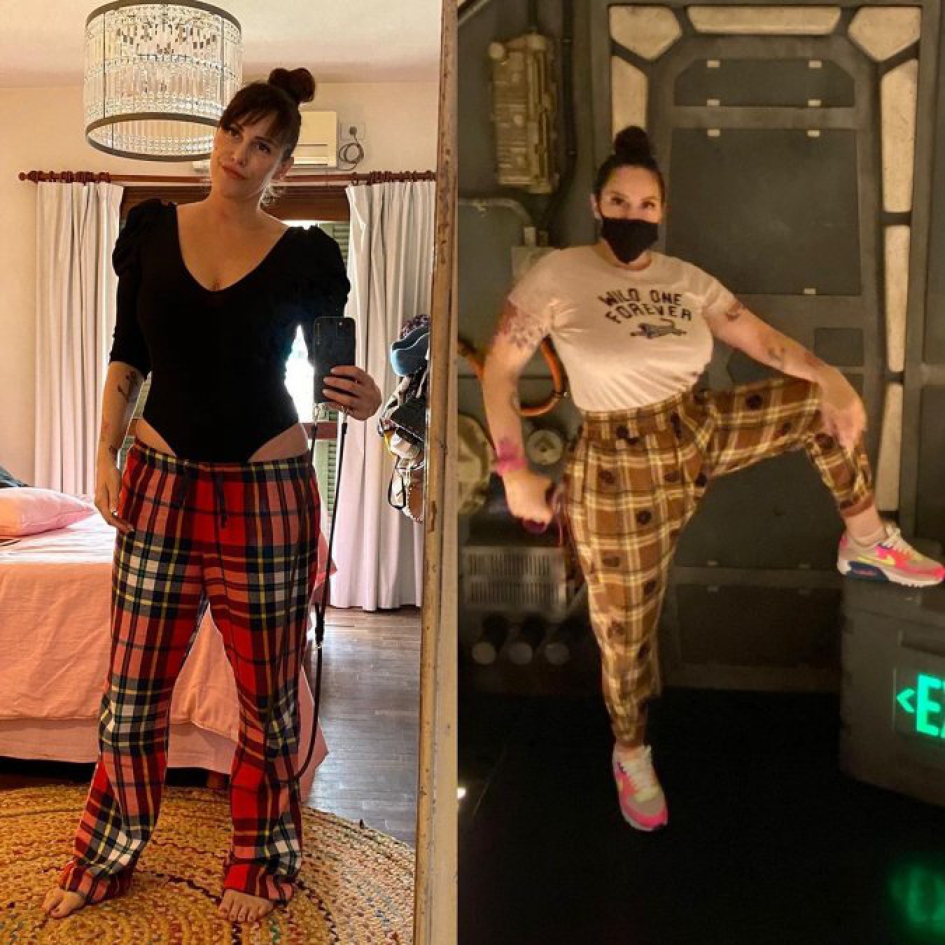 Connie Ansaldi mostró el cambio de su físico durante la cuarentena: ”No me den galletitas”