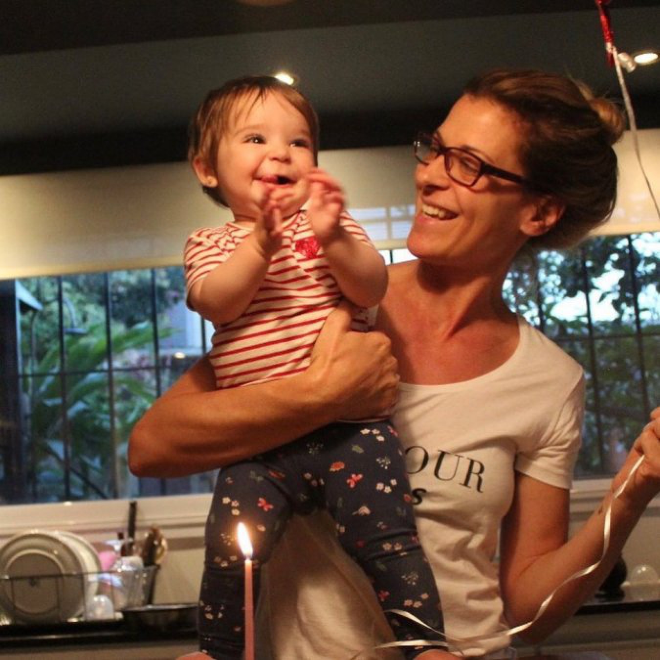 Eugenia Tobal emocionada porque su hija cumple su ¡primer año de vida!