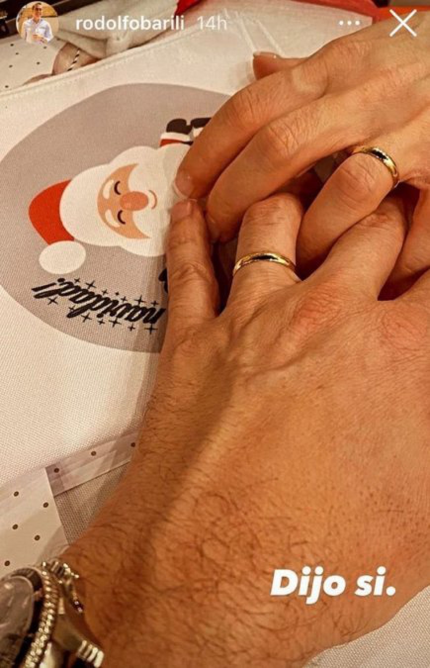 Rodolfo Barili pudo cumplir uno de sus sueños y lo compartió en las redes sociales