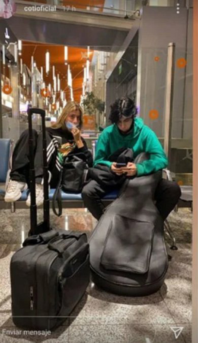 Cande Tinelli y Coti Sorokin de vacaciones familiares en México: el cantante llevó a sus hijos