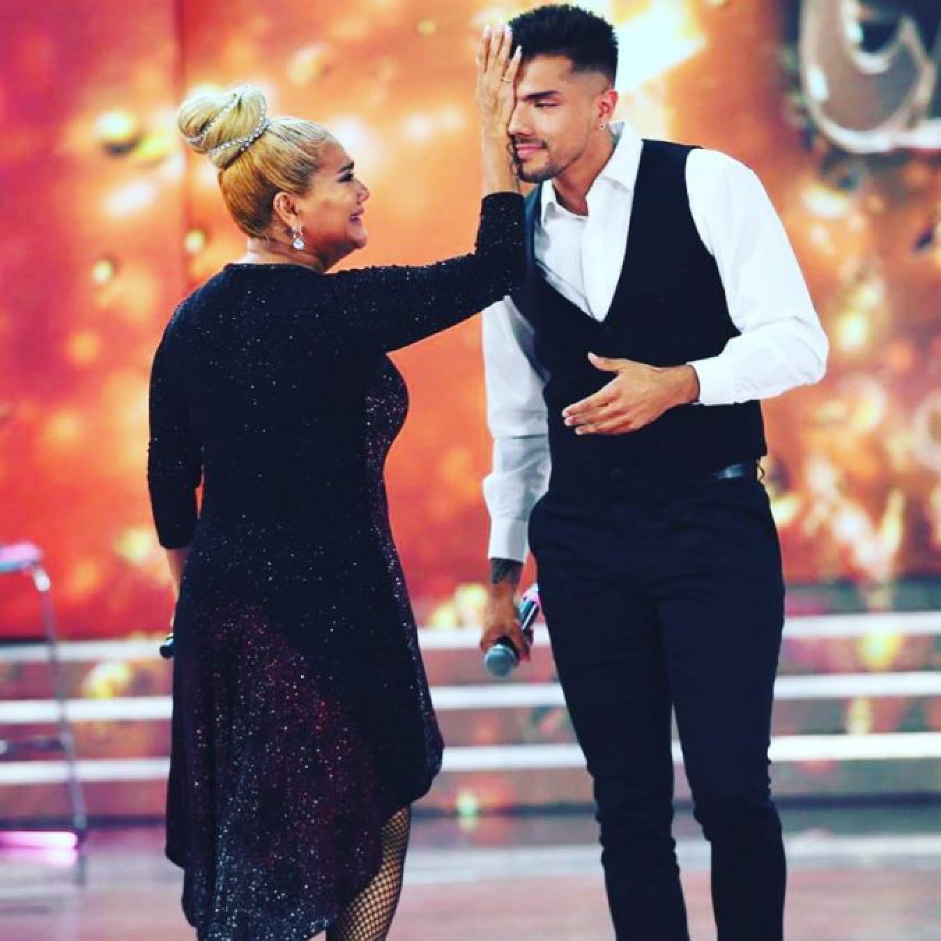 El llanto de la Bomba Tucumana junto a su hijo: ”sos un grande”