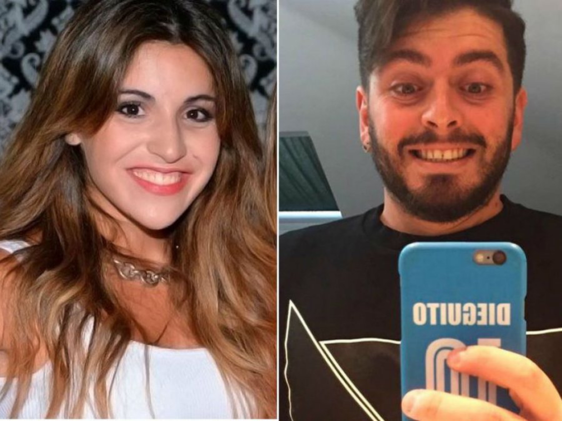 Gianinna Maradona apoyó a Diego Junior